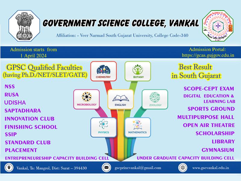 Admissions Open for Academic Year 2024-25 Starting from 1st April