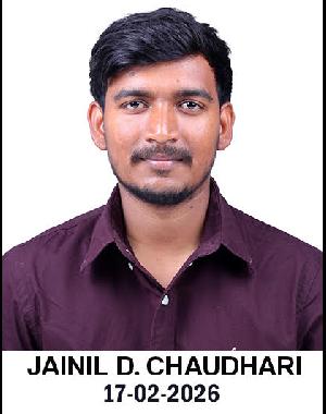 JAINILKUMAR DHARMESHBHAI CHAUDHARI